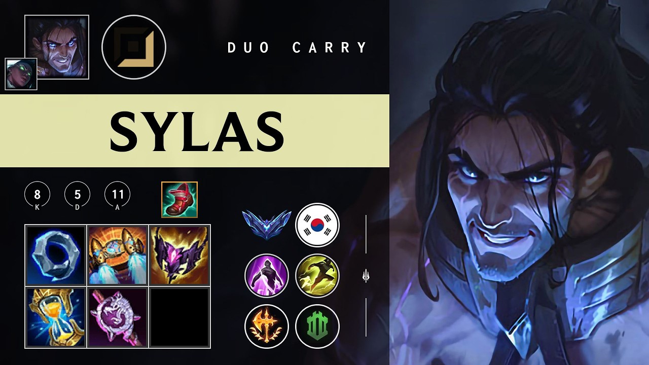 Sylas Carry vs Kai'Sa - KR Diamond Patch 26.05