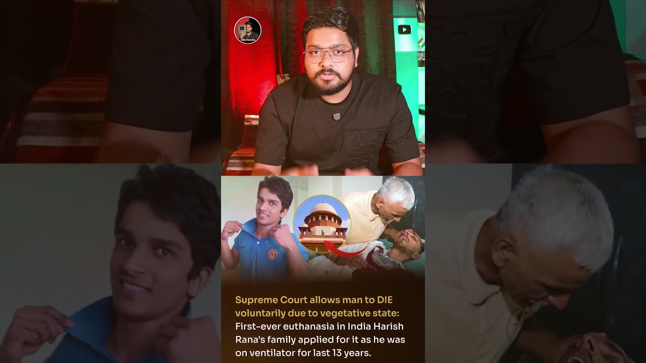 India&rsquo;s First Passive Euthanasia Case Explained 😳 || Uday Decodes