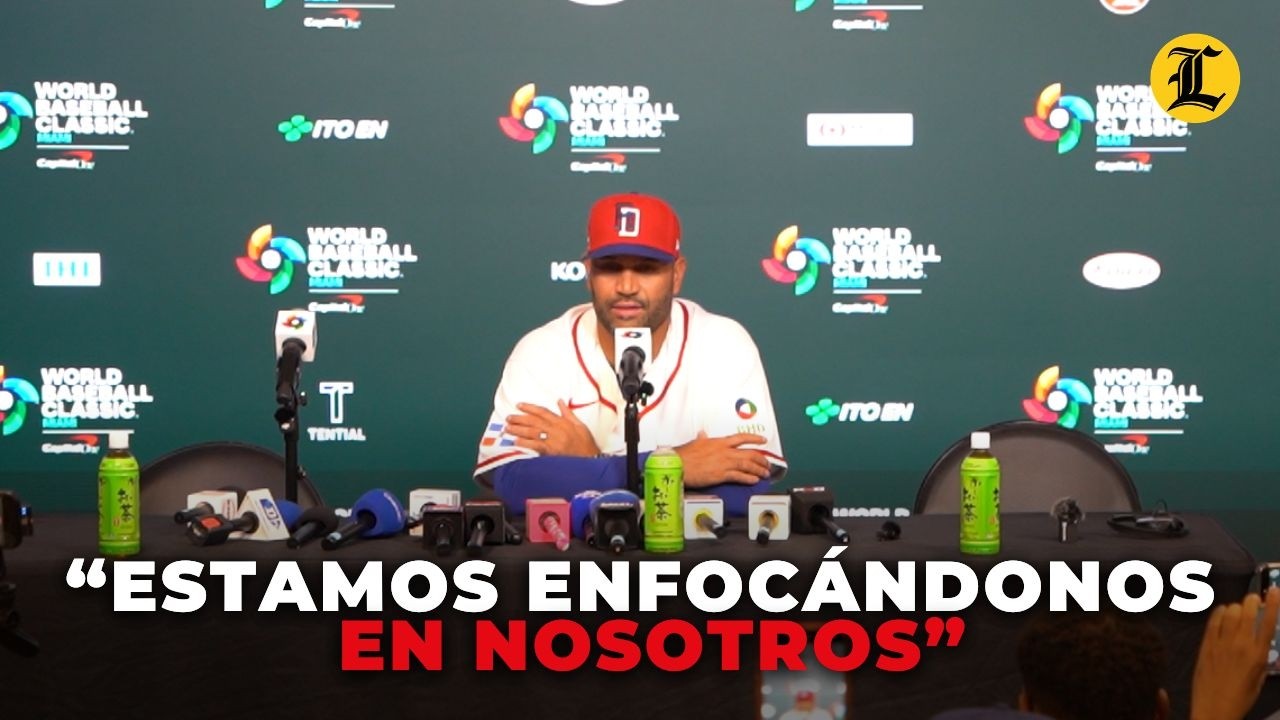 Albert Pujols dice que la meta es ganar el Clásico