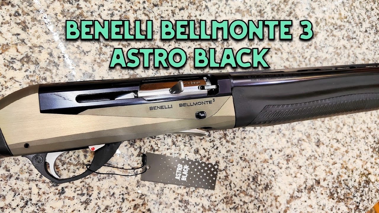 Benelli Bellmonte 3 Astro Black en Español