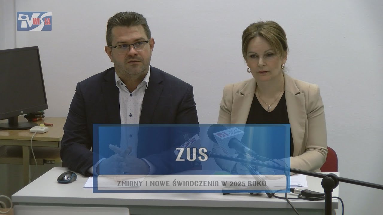 ZUS - ZMIANY I NOWE ŚWIADCZENIA W 2025 ROKU
