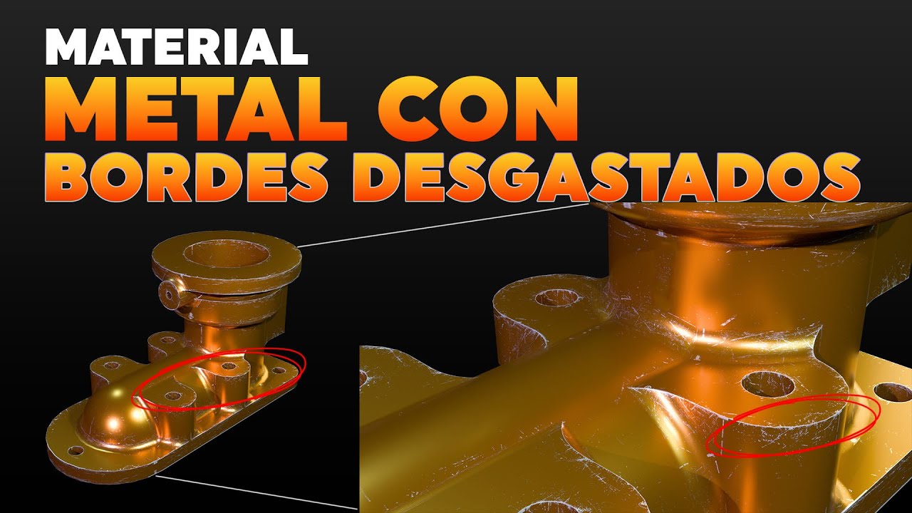 👽Como hacer BORDES DESGASTADOS Procedural en Blender (Forma Correcta) 👽~[M4]