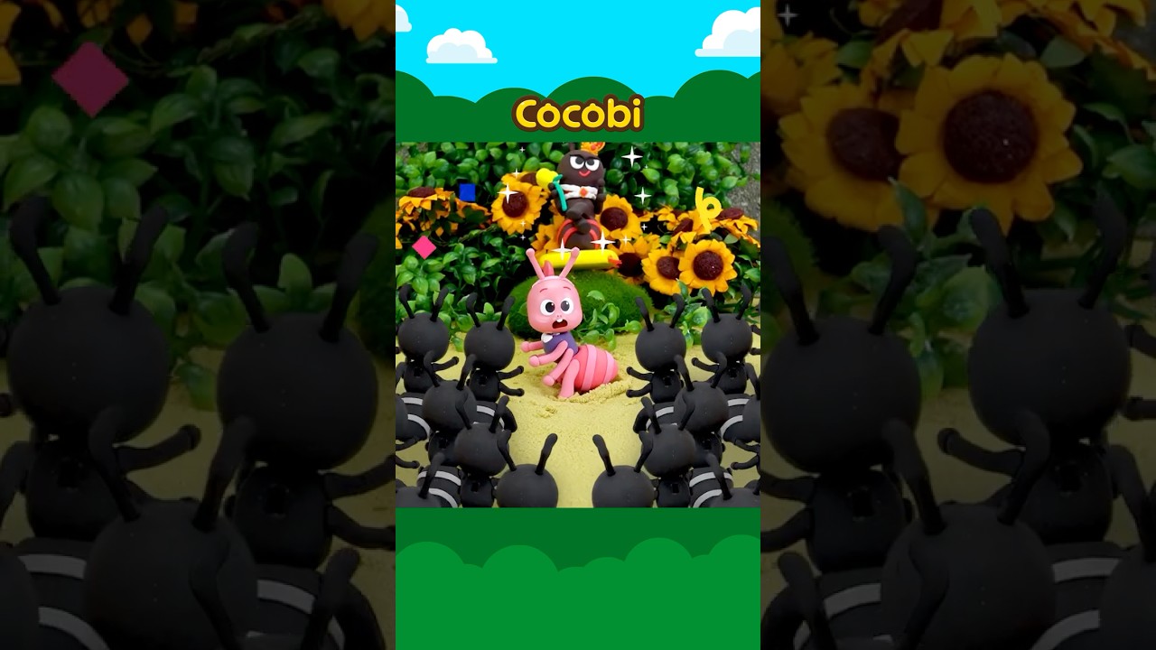 &iexcl;Guau! &iexcl;Conoc&iacute; a la Reina Hormiga!👑🐜 #shorts #Cocobi