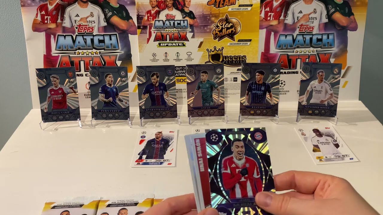 POJEDYNEK KART PLATINUM PULL - OTWIERAM PACZKI Z TOPPS MATCH ATTAX 2026