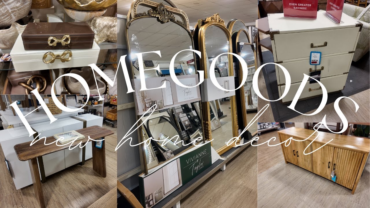 HOMEGOODS NEW HOME DECOR 2025 \\ HIGH END HOME DECOR FINDS!