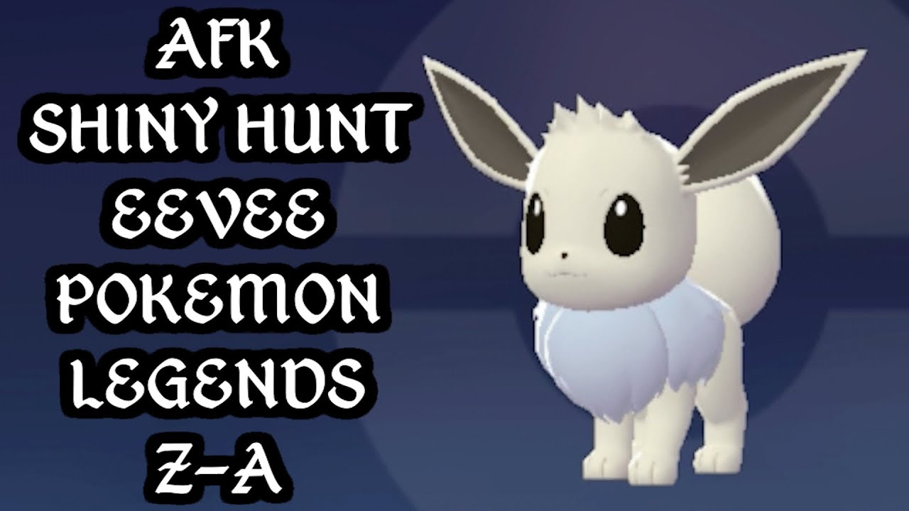 AFK Shiny Eevee Pokemon Legends Z-A