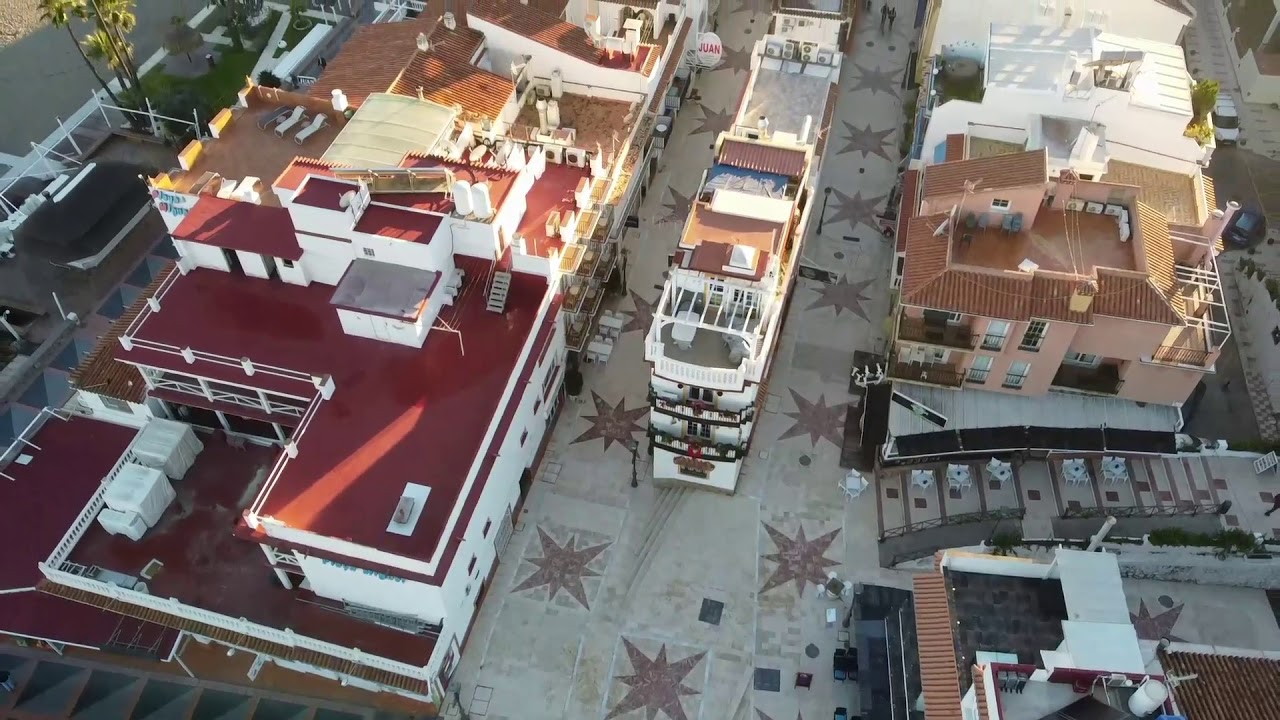La Carihuela - Torremolinos - Malaga Drone view