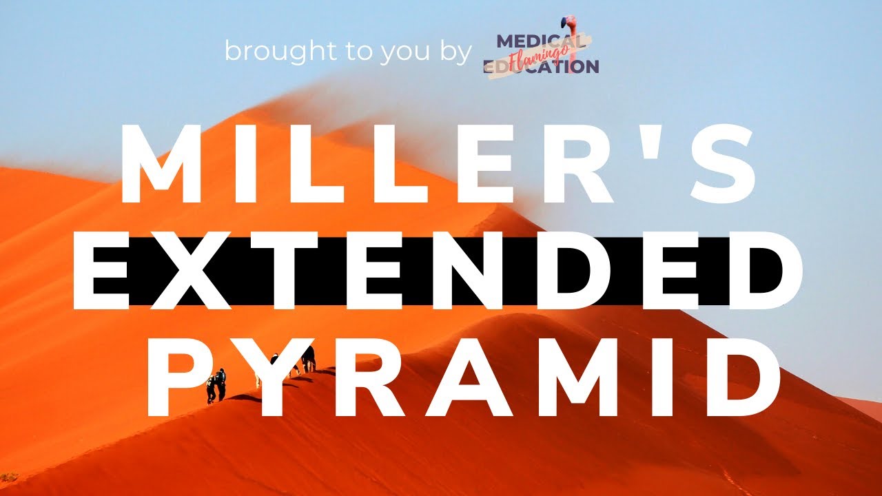What is Miller's Pyramid of Competence and Why is it Extended Now? | Medical Education Flamingo