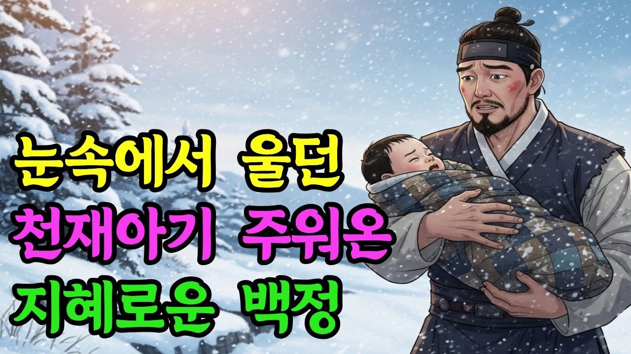 눈보라 속 버려진 아기를 천한 백정이 거두었더니 권력이 그 아이를 노렸다 |  야담 | 민담 | 옛날이야기 | 수면동화| 오디오북