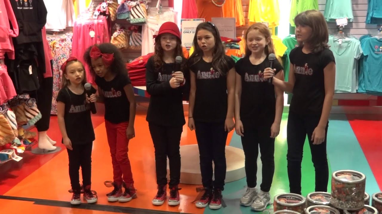 Annie's Orphans at Dylan's Candy Bar- 