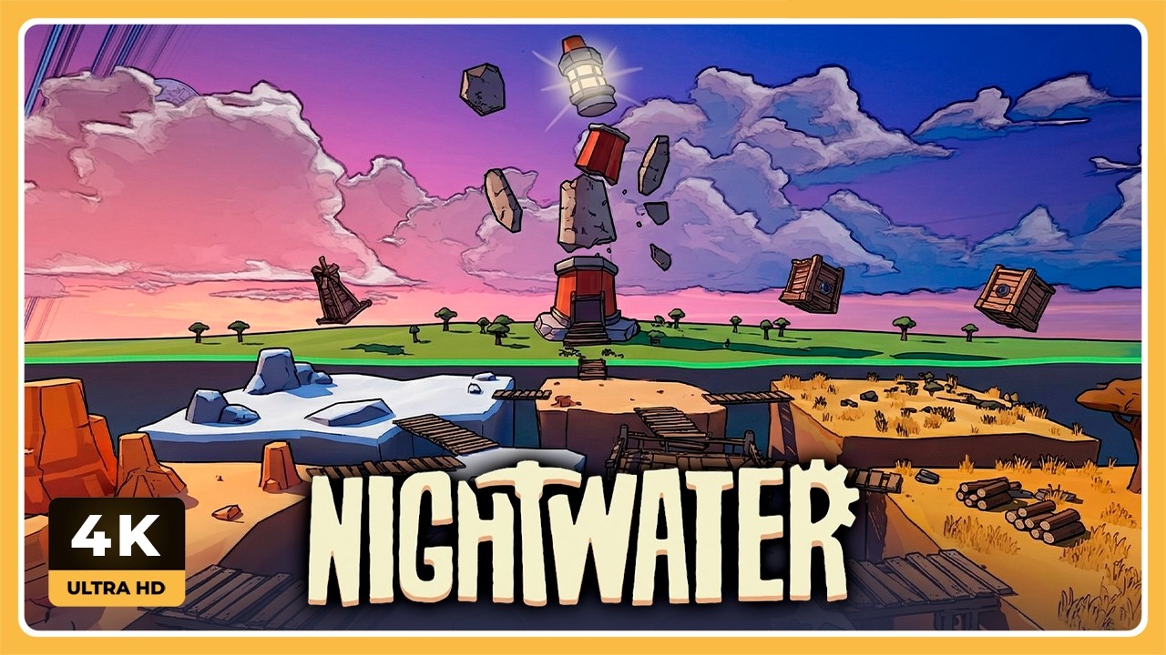FARMEA, AUTOMATIZA y LLEGA AL FARO | NIGHTWATER Gameplay Espa&ntilde;ol