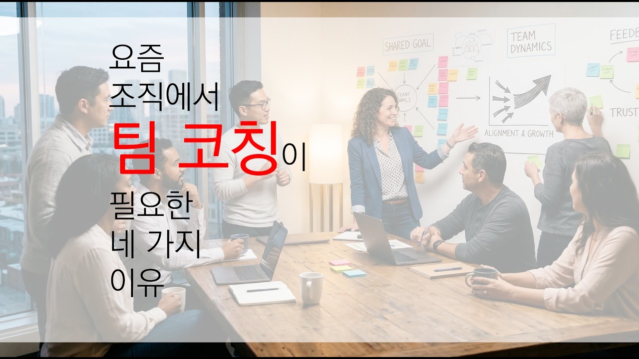 현대 조직에 팀코칭이 필요한 이유
