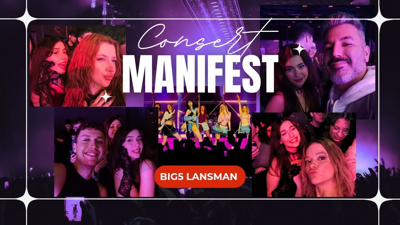VLOG - @m6nifestgirls ÜYELERİYLE TANIŞTIM! - 17 ŞUBAT (2. GÜN) BIG5 LANSMAN KONSERİ w/ AYDEED