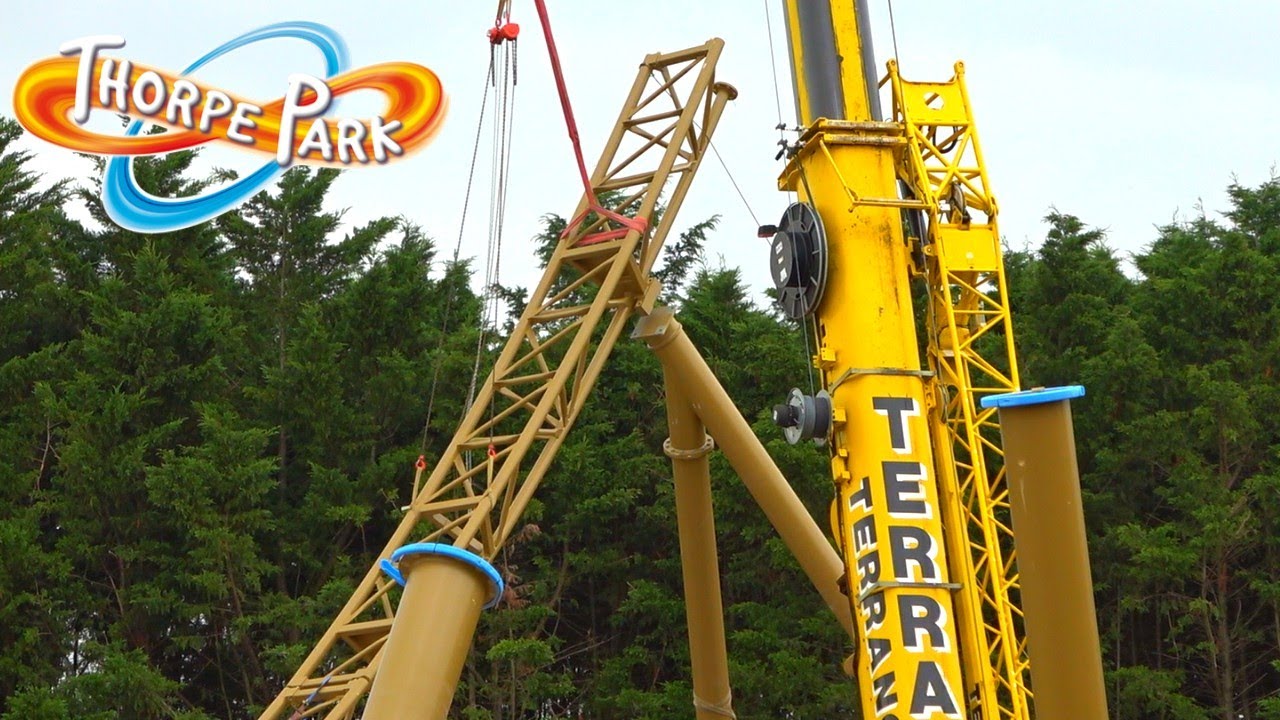 THORPE PARK Hyperia Construction Update - 11th October 2023