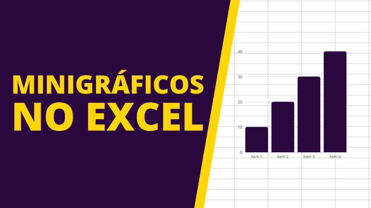 MINIGRÁFICOS NO EXCEL - Como criar?