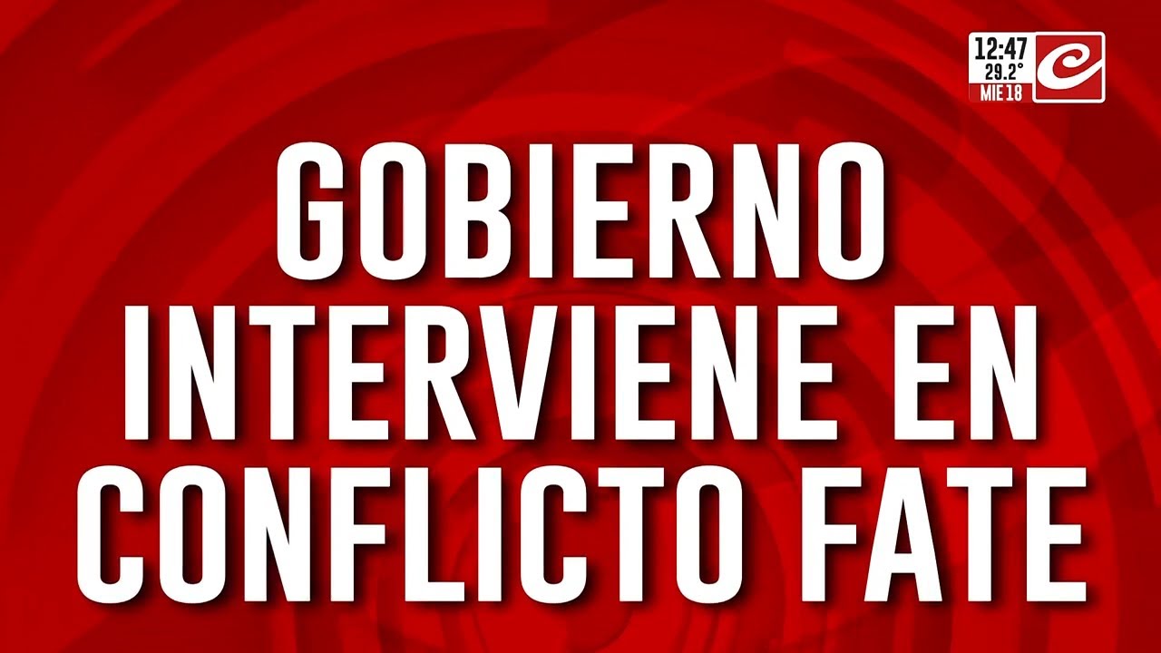 Gobierno interviene en conflicto FATE: siguen llegando telegramas de despido