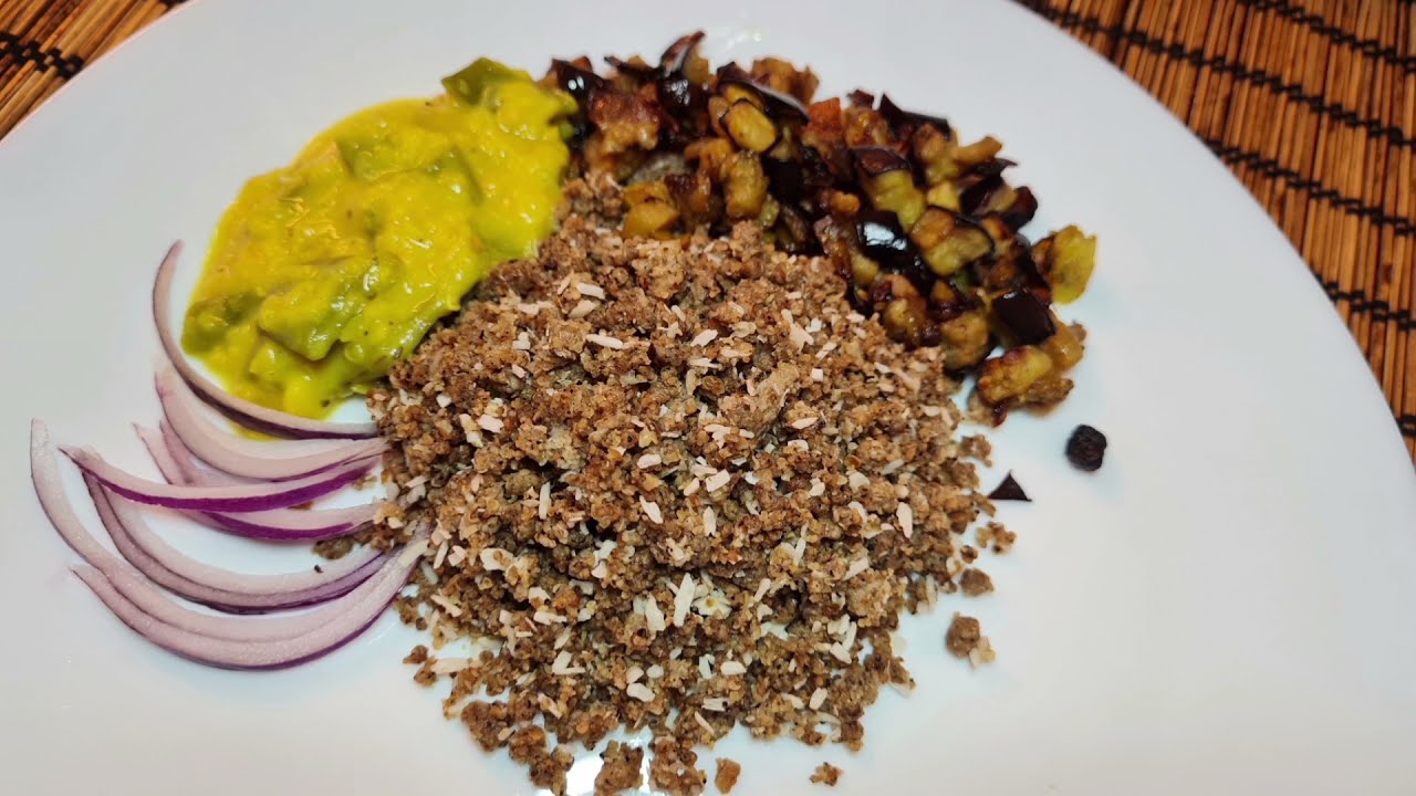 Glutenfree Oats-Cauliflower Puttu | காடைக்கண்ணி புட்டு