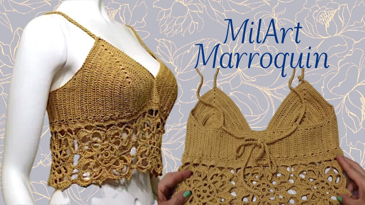 Top fácil Crochet  (cc)