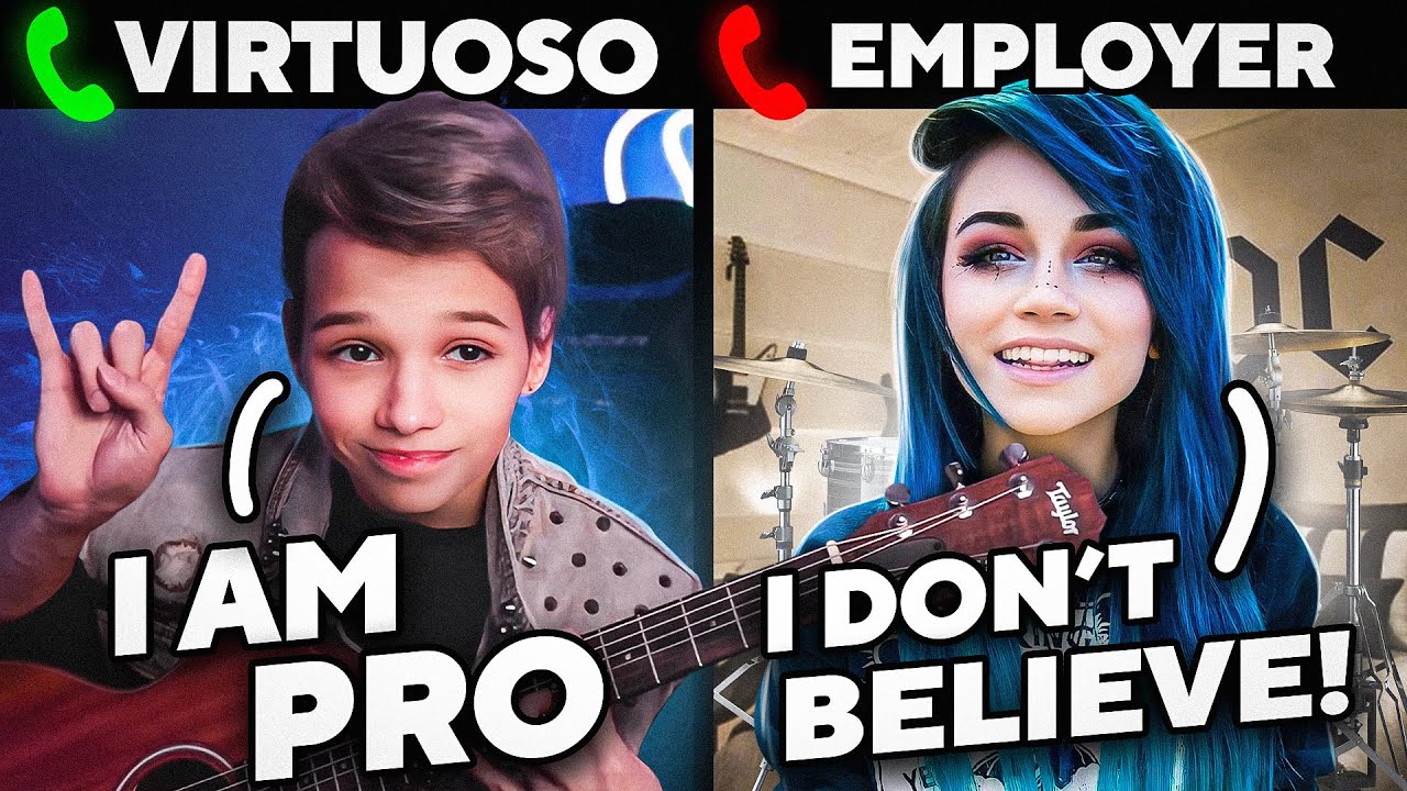 BABY-VIRTUOSO try to GET a JOB at a MUSIC SCHOOL