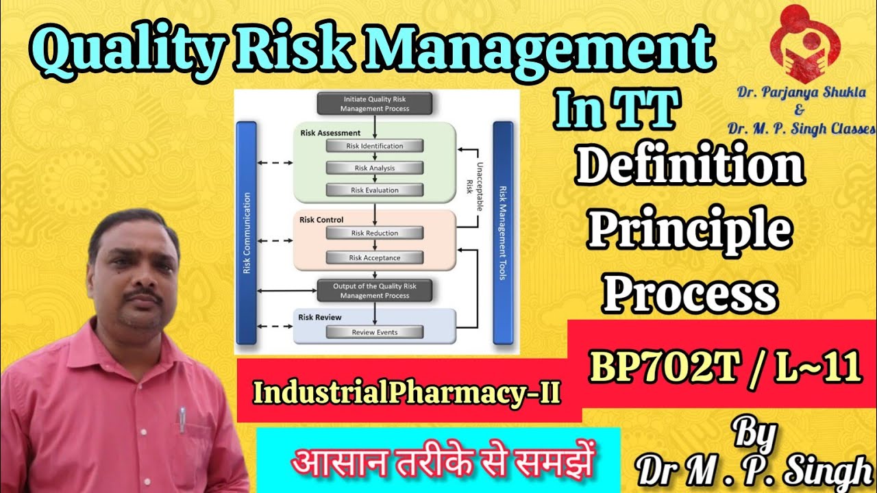 Quality Risk Management in Technology Transfer | Industrial Pharmacy-II | BP702T | L~11