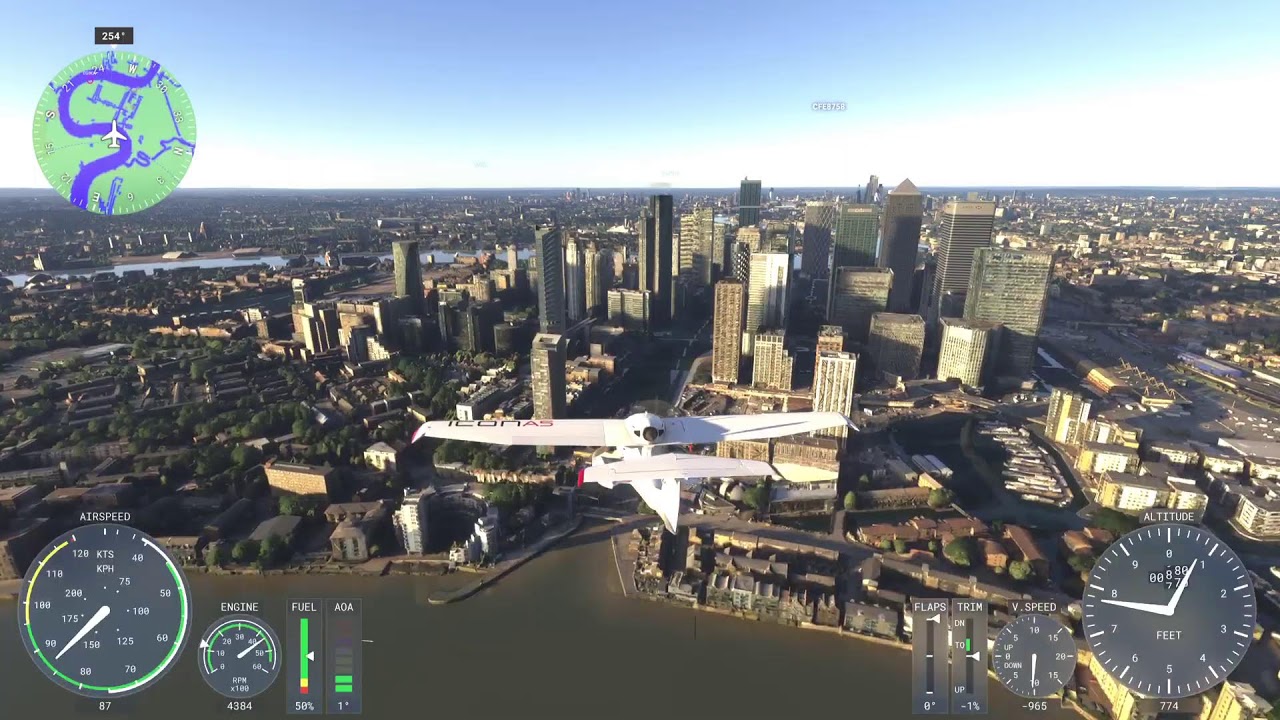 Microsoft Flightsim PS5 London