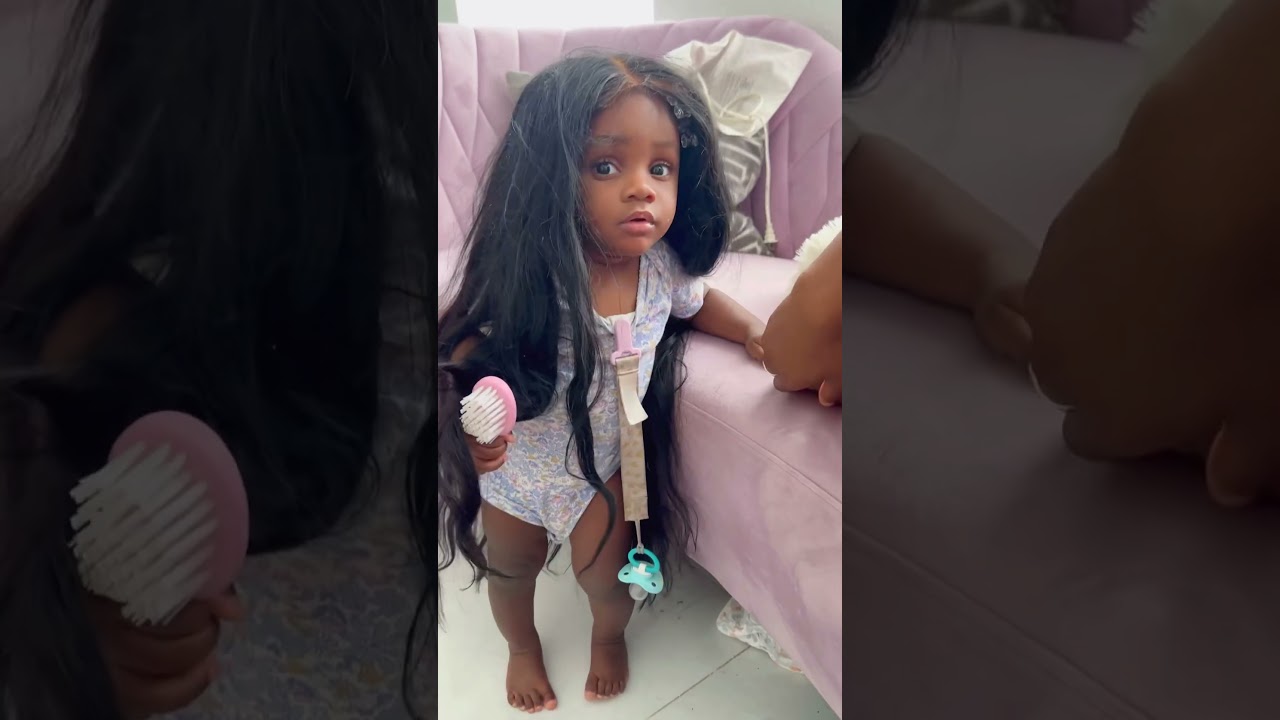 Look what Yaya did to her baby sister 😂