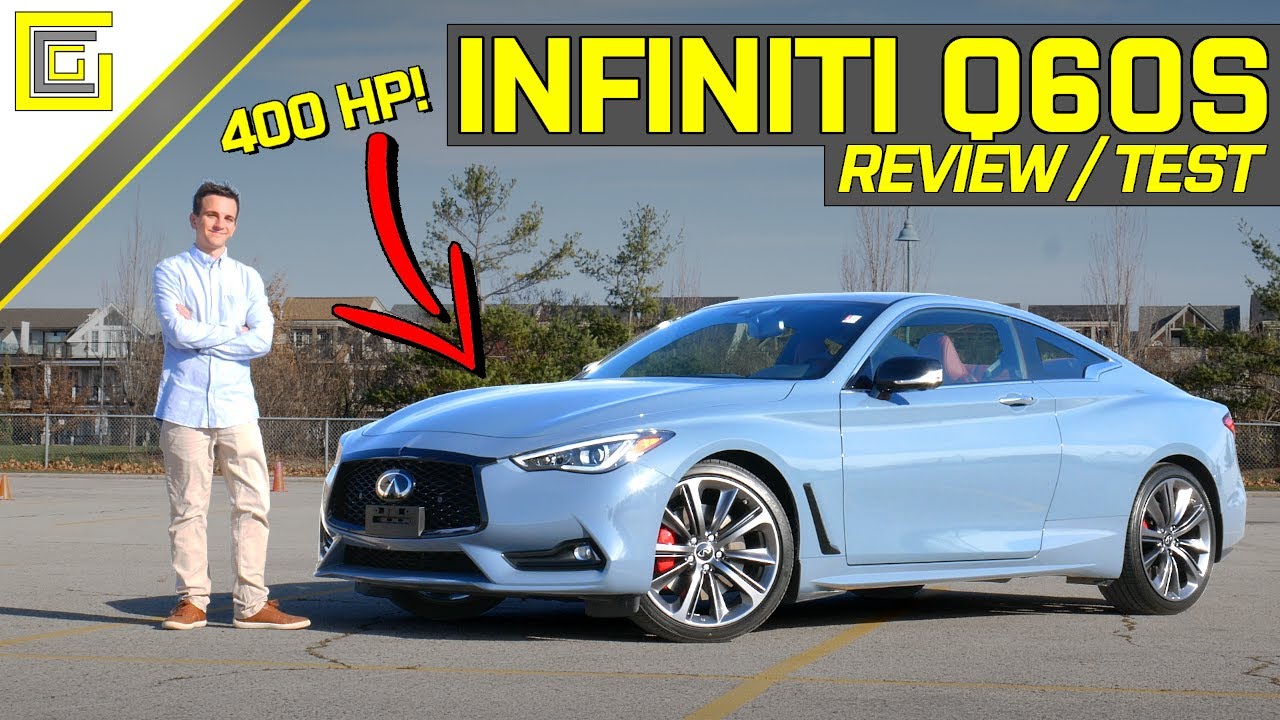 Обзор/тест-драйв INFINITI Q60S RED SPORT 2021 года — роскошное купе мощностью 400 л.с.!