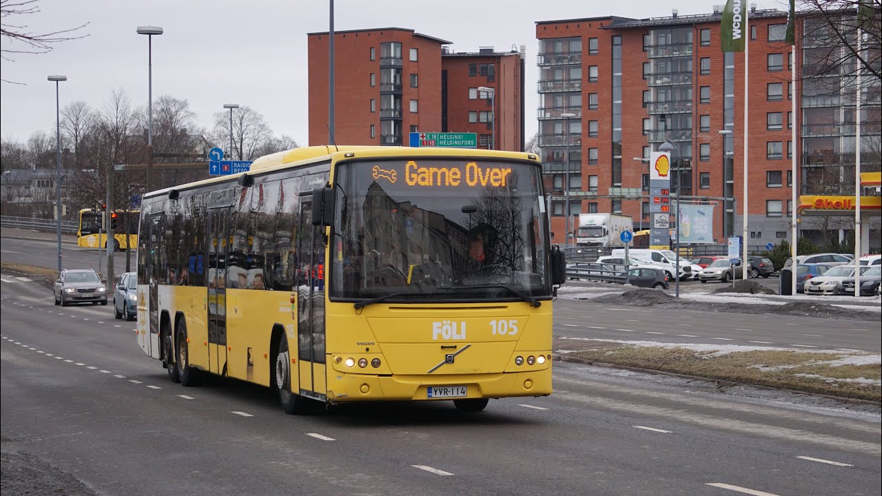 📼 Volvo 8700 / B12BLE 6x2 | Muurinen 105 (ZF)