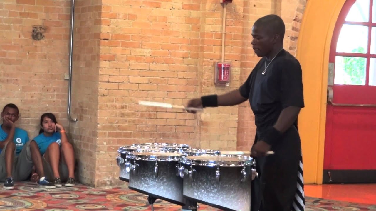 Chris Drummer | 1st Place 2012 DCI I&E Quad Champion