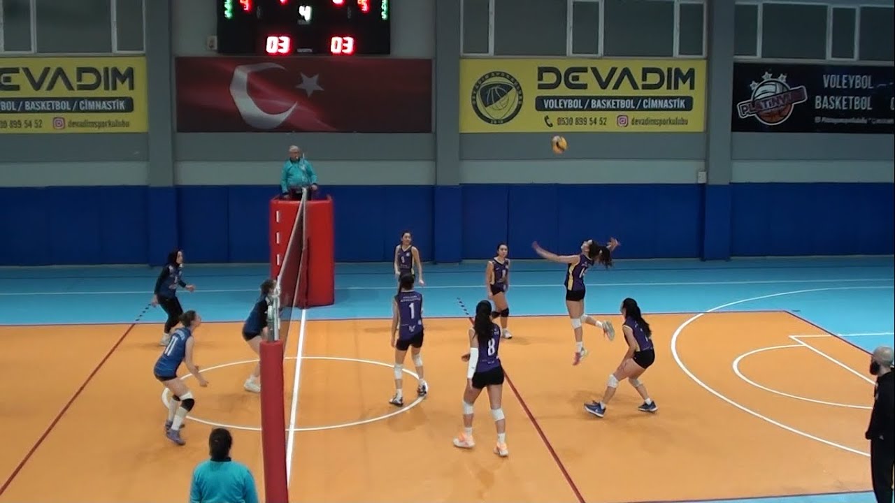 MILAN ATLETIK B – BALKAN YESILBAGLAR 4.SET GENC KIZLAR VOLEYBOL (09.01.24/ISTANBUL)