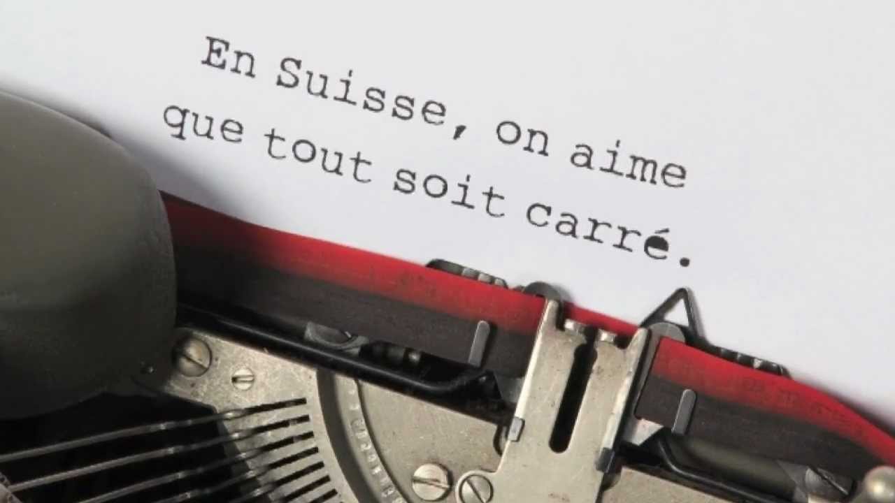 Pourquoi-parce que: en Suisse, on aime que tout soit carré.