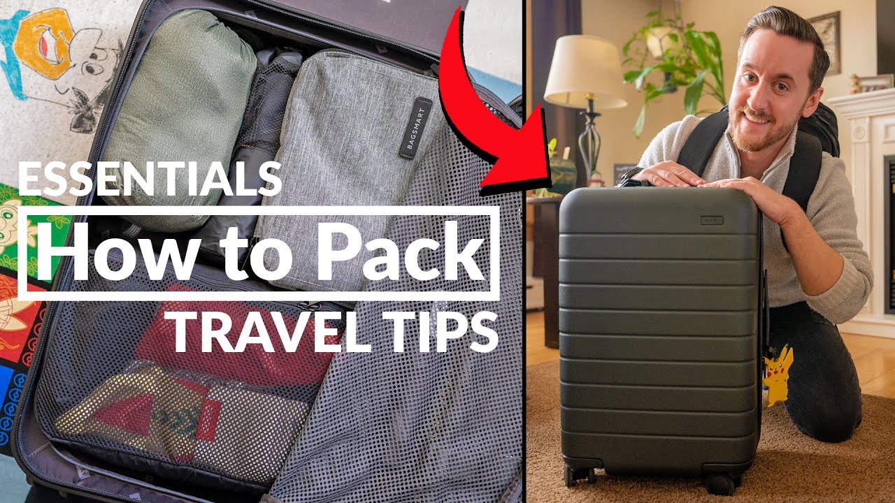 How To Pack Your Carry On Like a PRO! Travel ESSENTIALS & Packing Tips! (2022) ✈️ | Raymond Strazdas