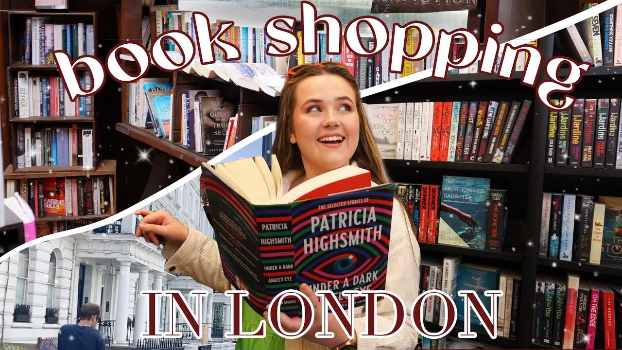 come book shopping with me in LONDON 📚 + a huge book haul