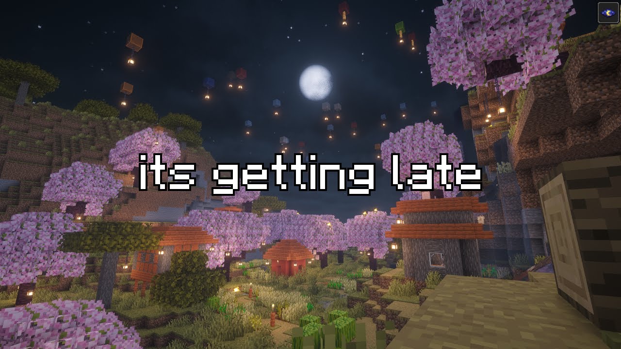 It's Already Late, please take some rest and sleep (Minecraft Music Ambience| Cozy Minecraft)