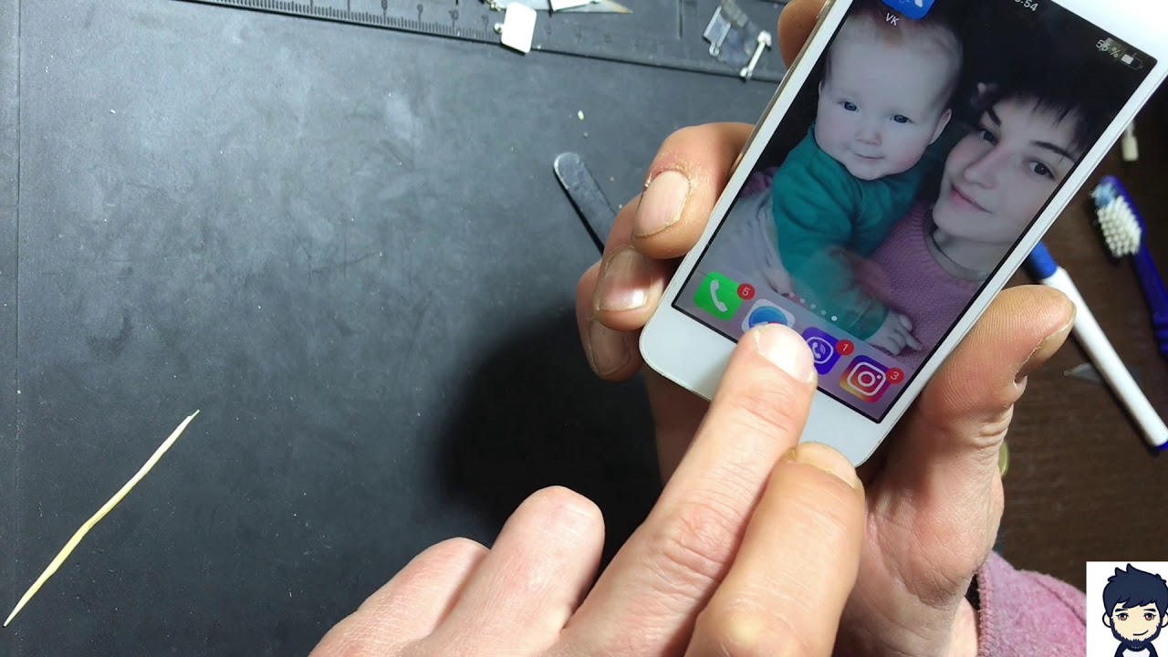 iPhone 5s не работает сенсор тачскрин перекатываем u15 SAGE2-B06  CSP