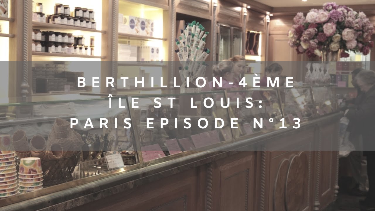 Berthillon-Paris Ice Cream