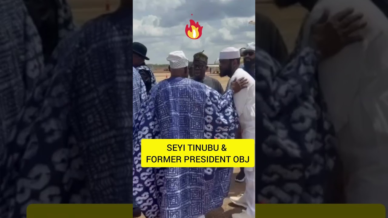 former president meet SEYI Tinubu See people reactions