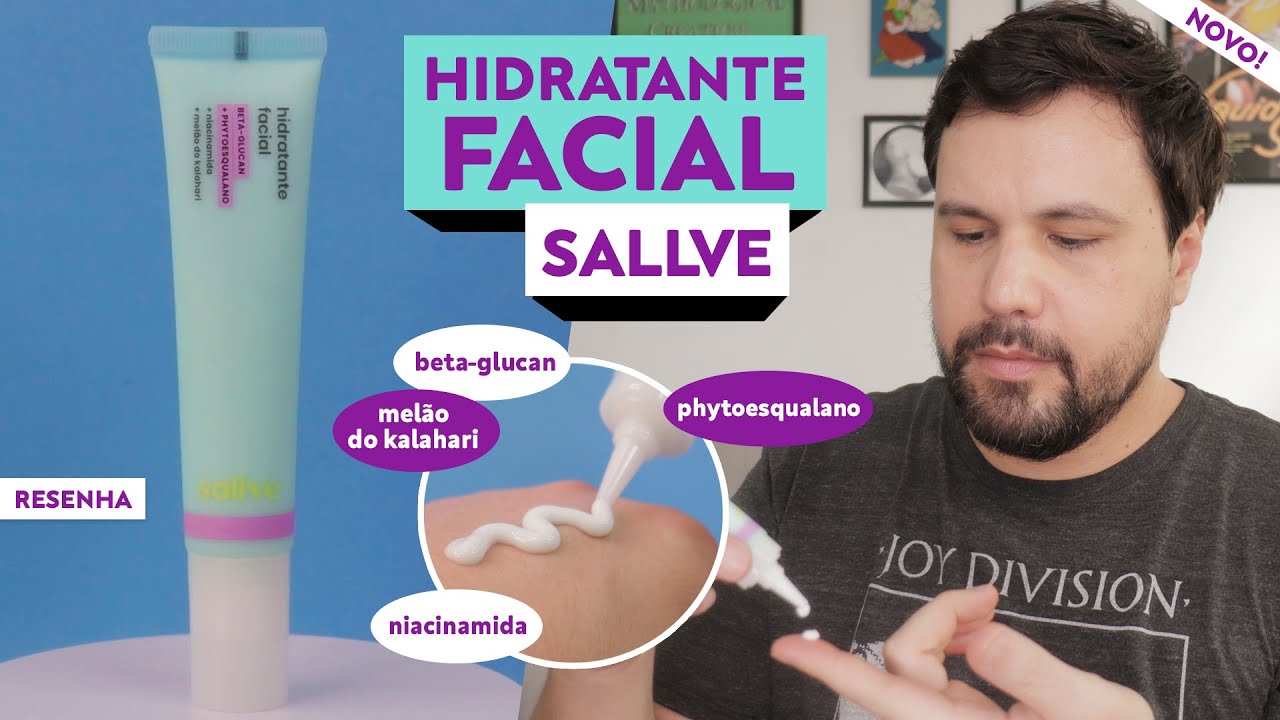 RESENHA HIDRATANTE FACIAL Sallve com Phytoesqualano e Niacinamida