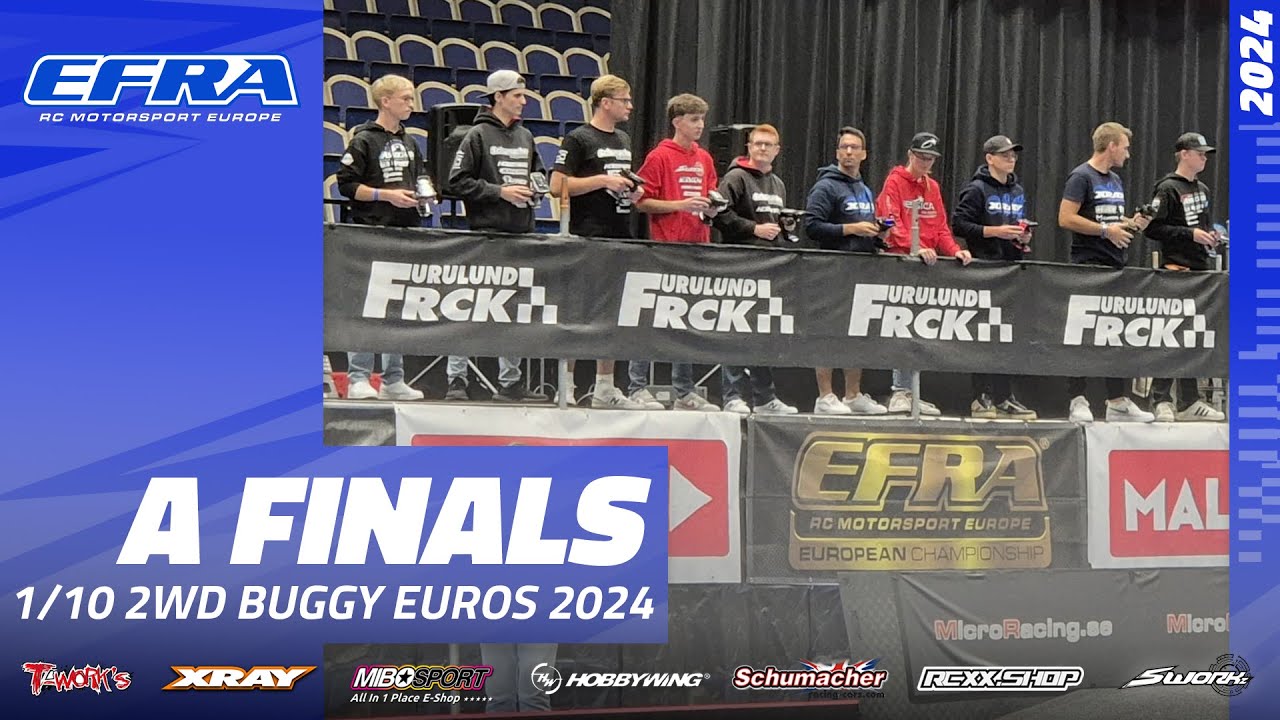 10-й финал EFRA по багги 2WD A, 2024 г.