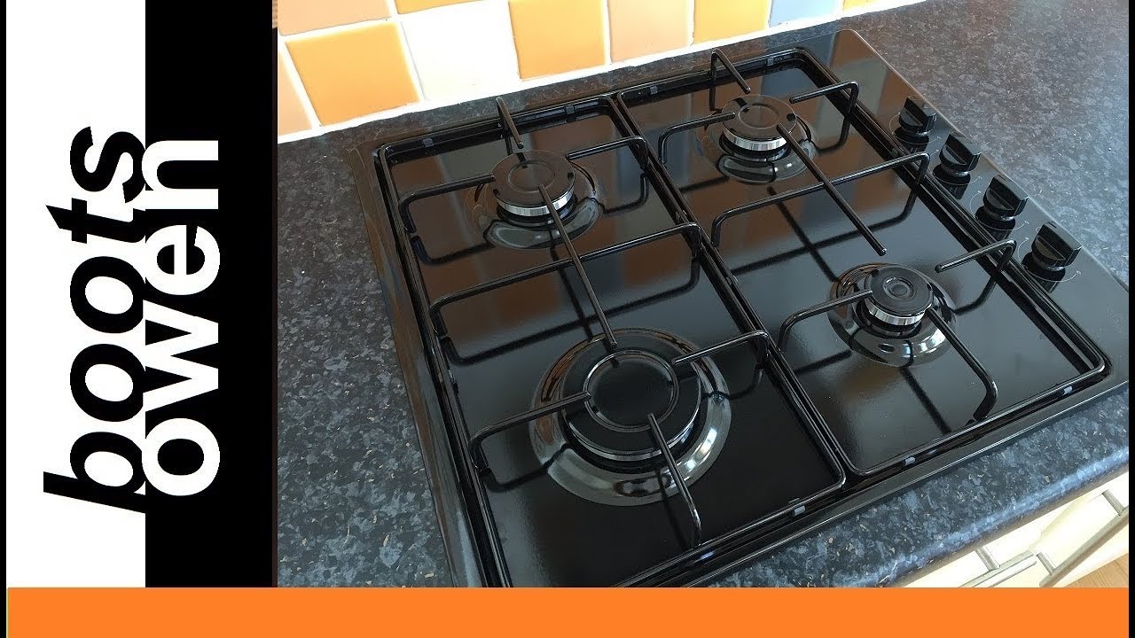 Bottle gas hob installation