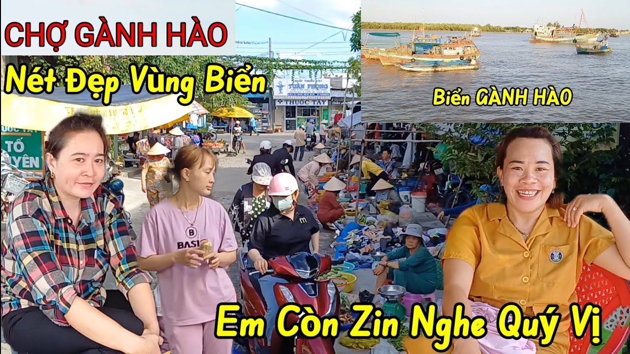 Về xứ biển đi Chợ Gành Hào - Đông Hải Bạc Liêu - Hải Sản đổ đống ngoài đường