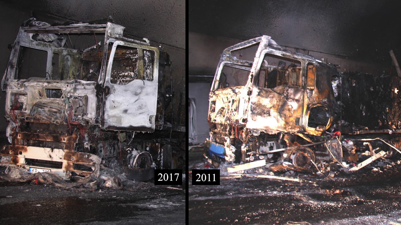 Fire in heavy goods vehicle in the Oslofjord tunnel 5 May 2017