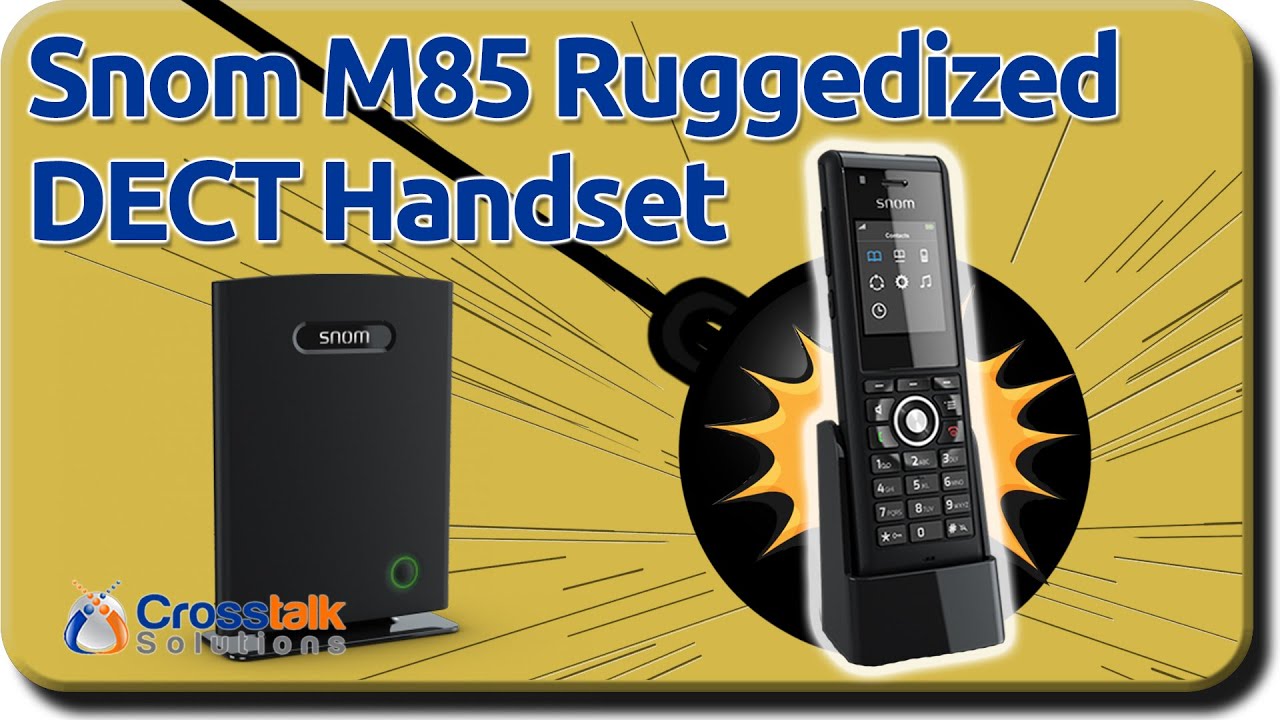 Snom M85 Ruggedized DECT Handset