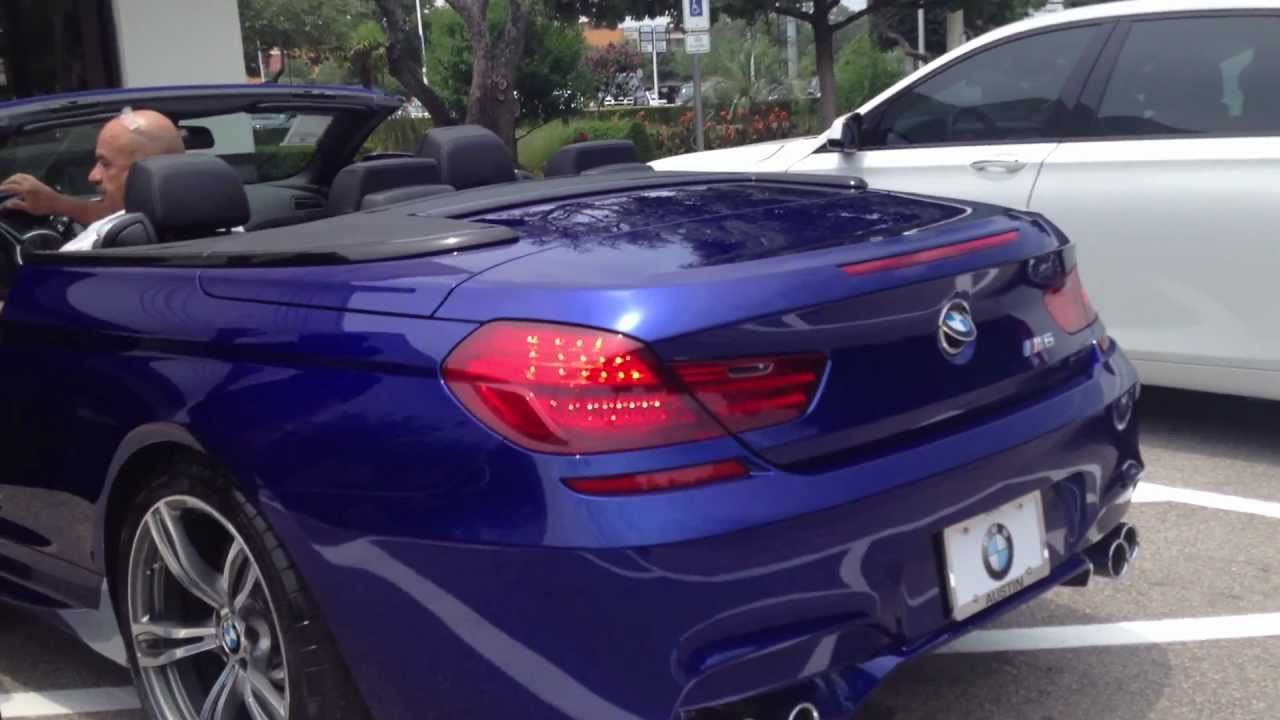 2013 F12 BMW M6 Convertible Delivery 552HP (iPhone 4S)