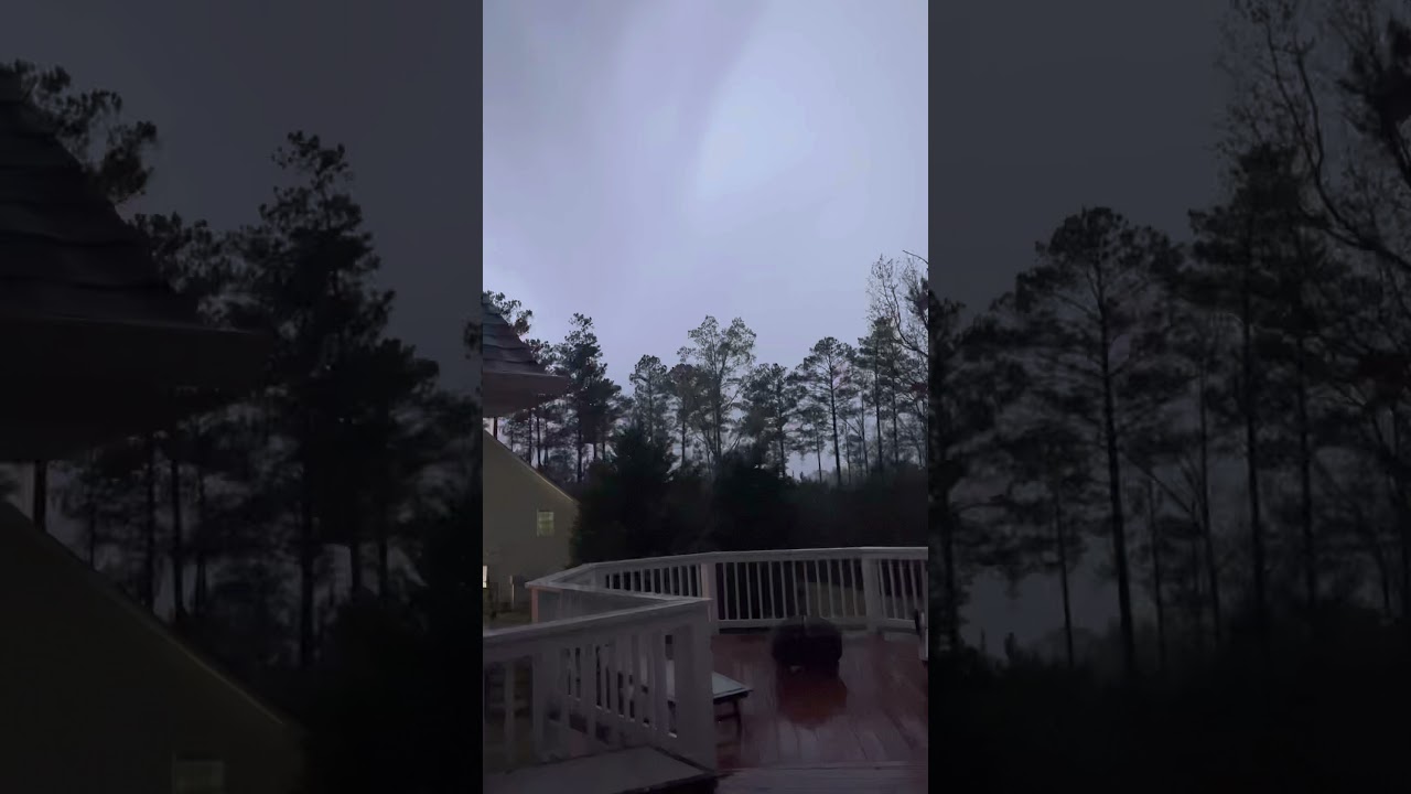 Newnan Tornado - March 25/26 (middle of the night) - filmed by John O’Connor