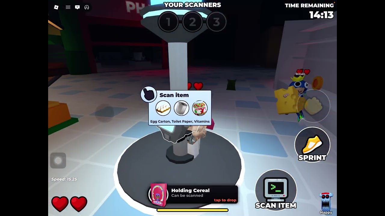 Playing with friend