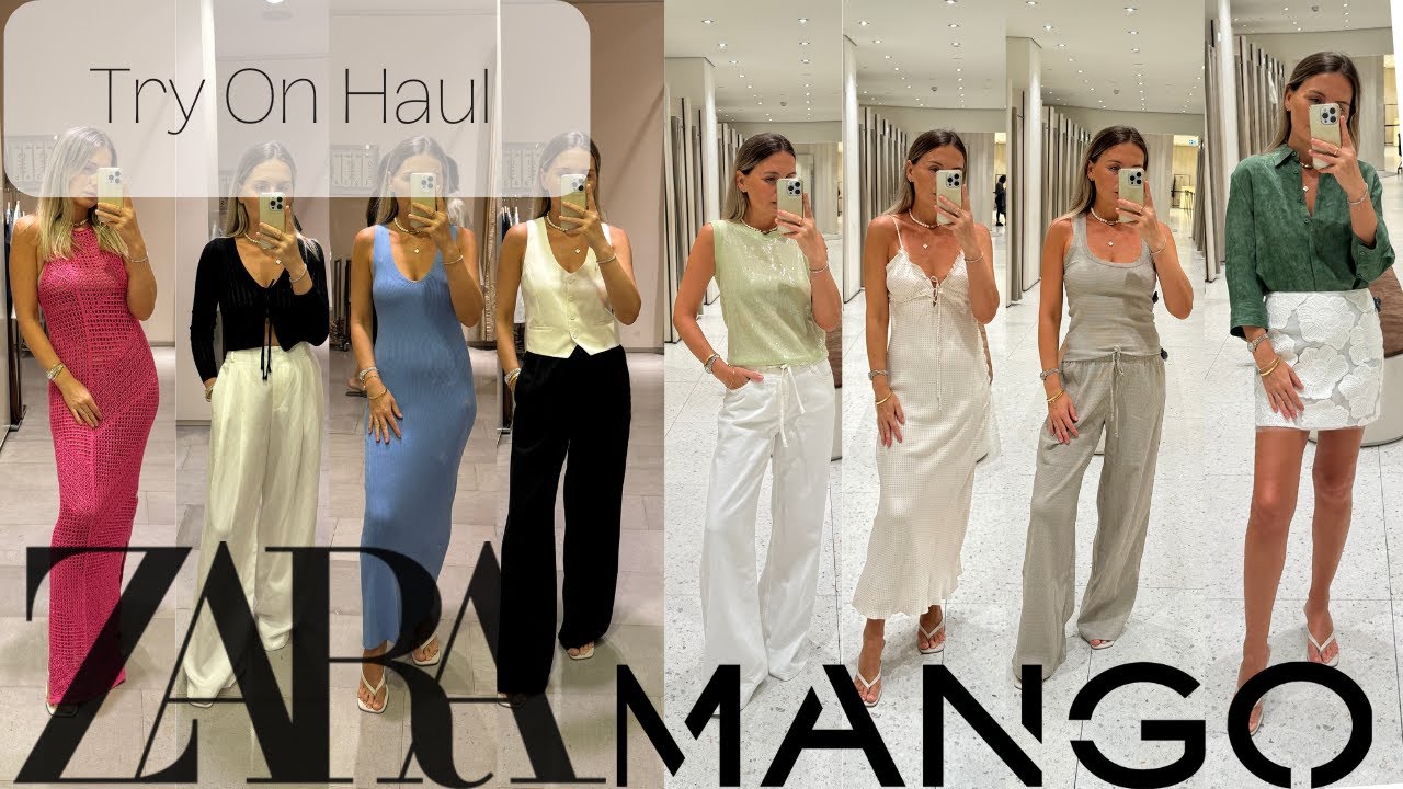 Newest ZARA and MANGO ** | TRY on HAUL | **