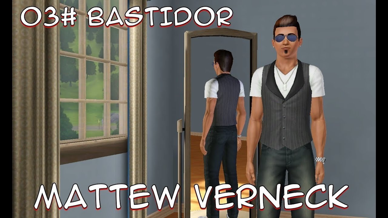 Bastidor 03#  Victor (Mattew Verneck) (Amor Obsessivo) Filme -  The Sims 3