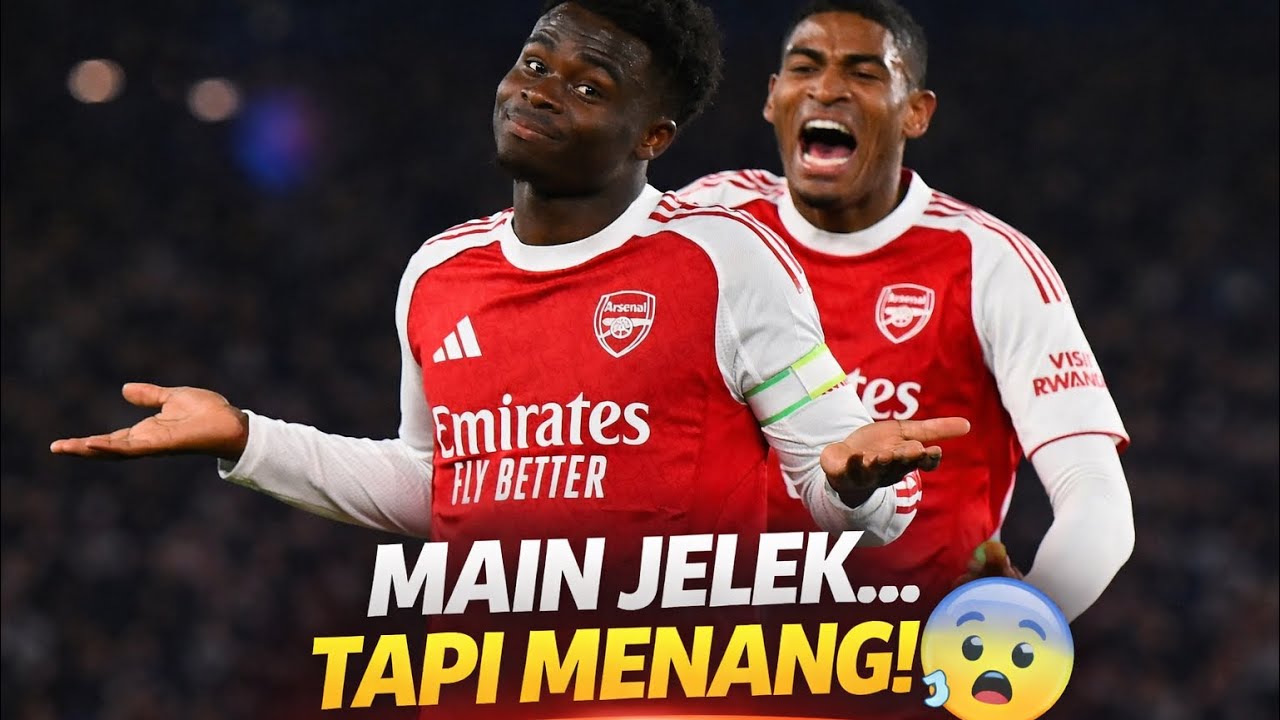 Arsenal Main Berantakan… Tapi Tetap Menang 1-0! 😅
