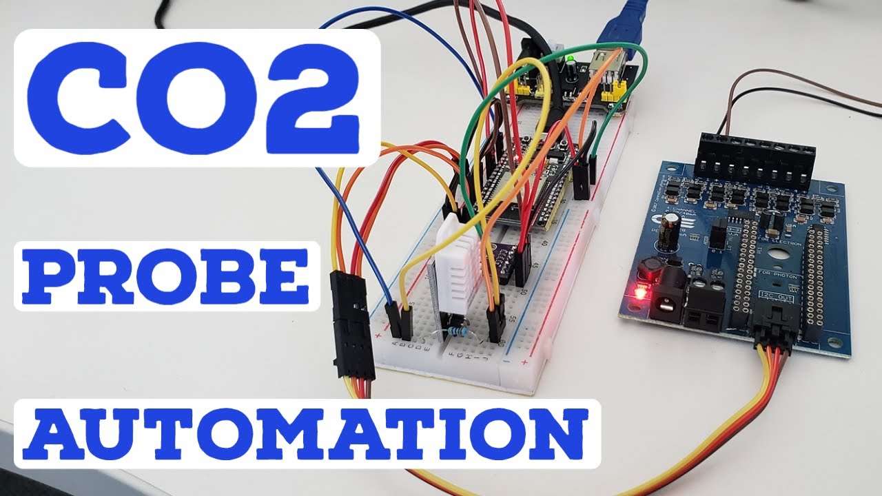Mushroom Farm Automation - Connecting CO2 probe to an ESP32 and Home Assistant